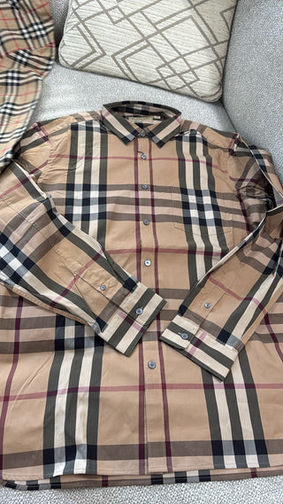 Burberry Nelson Classic Long Sleeve Camel