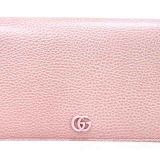 Gucci Peach Wallet On Chain With Mirror