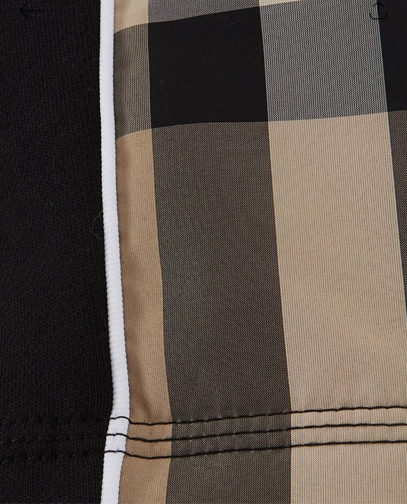 Burberry Classic Side Black Short