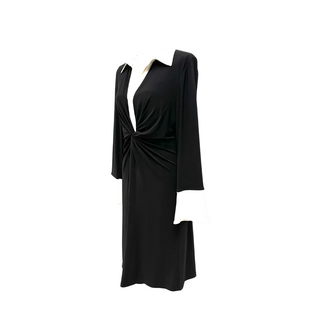 Karl Lagerfeld Black Long Sleeve Dress