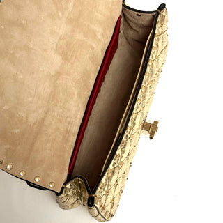 Valentino Garavani Rockstud Spike Small Laminated Nappa Bag