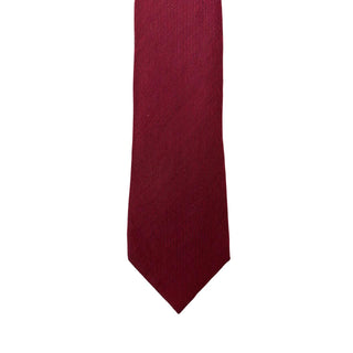 Gucci Maroon Silk Tie