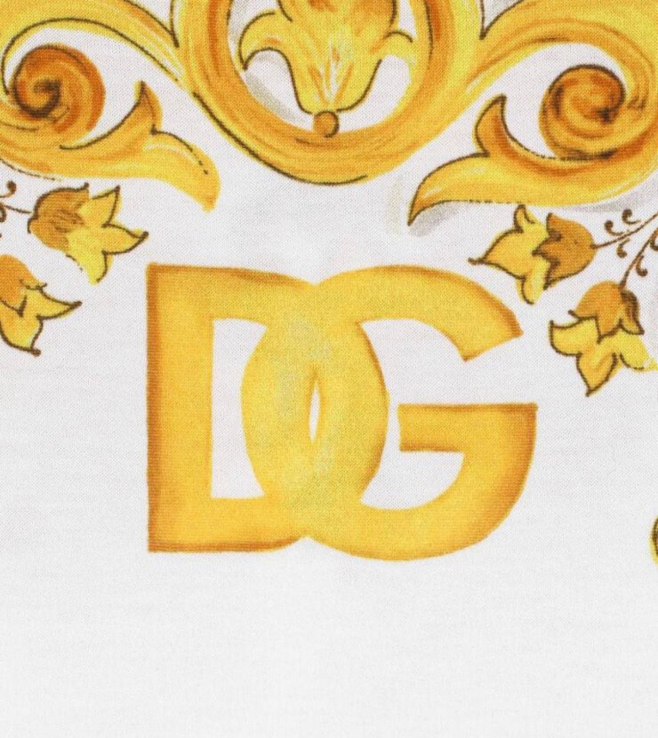 Dolce and Gabbana Majolica Print Jersey Shirt