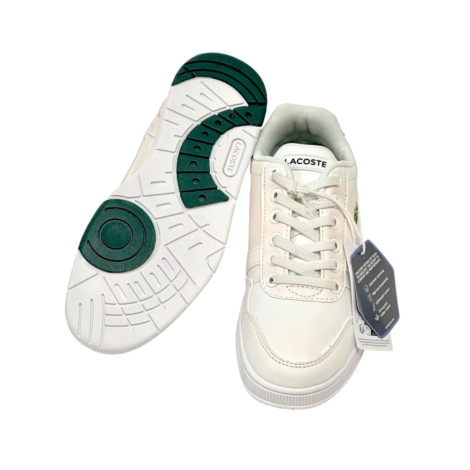 Lacoste Kids Shoes White Pinkish