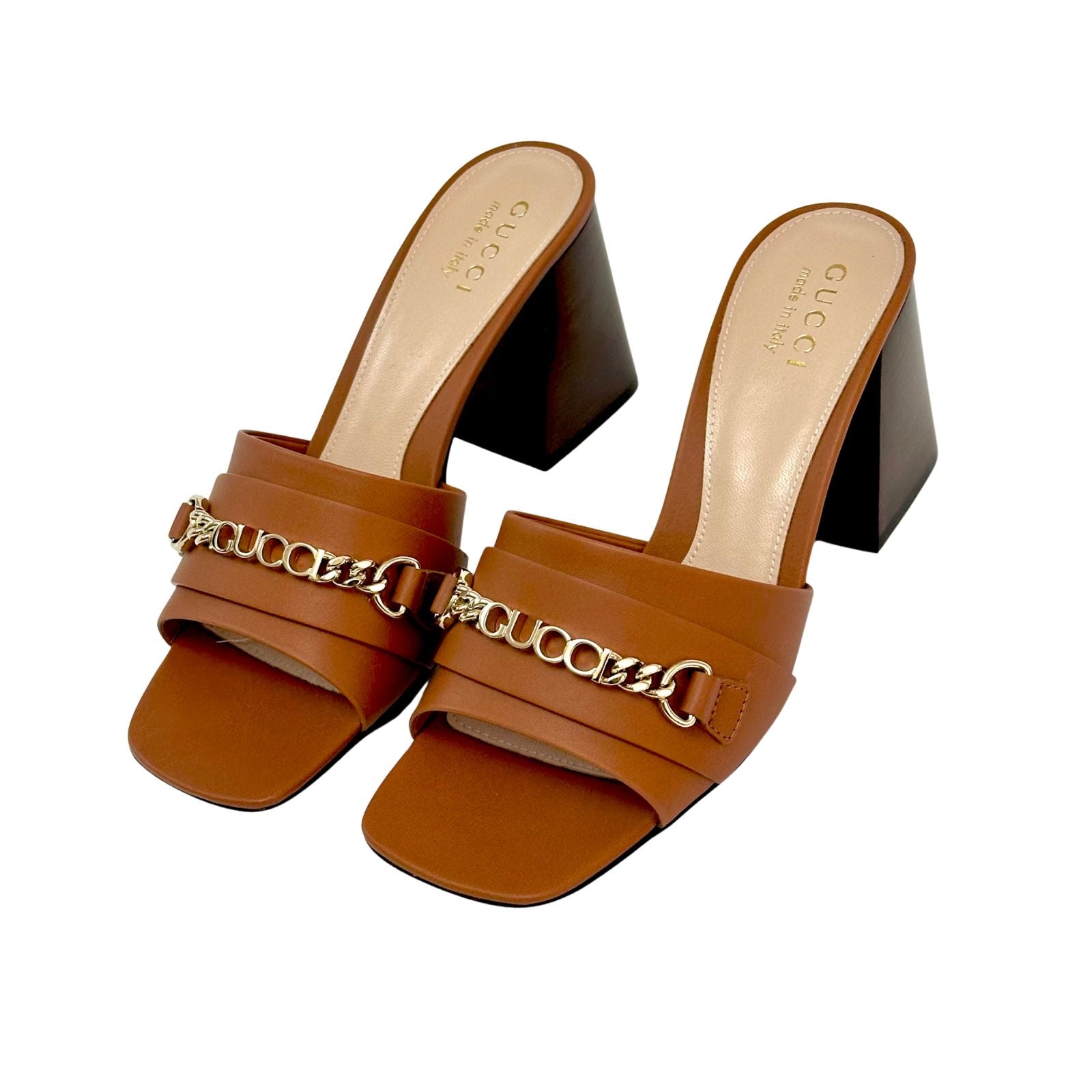 Gucci Signoria Slide Sandal Leather