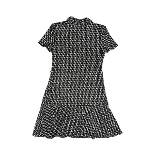 Karl Lagerfeld Black/ White Polo Dress
