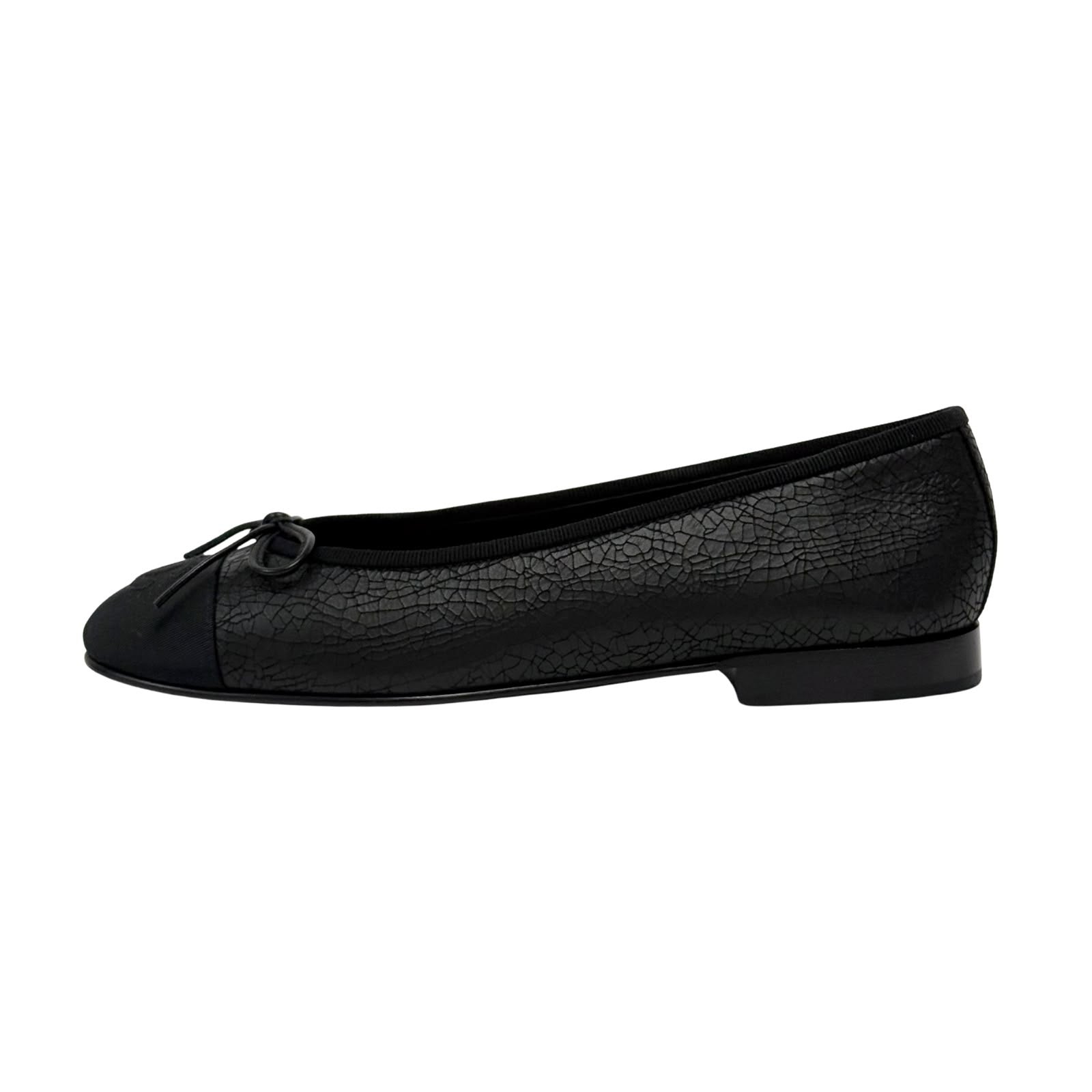 Chanel Black Classic Ballerina