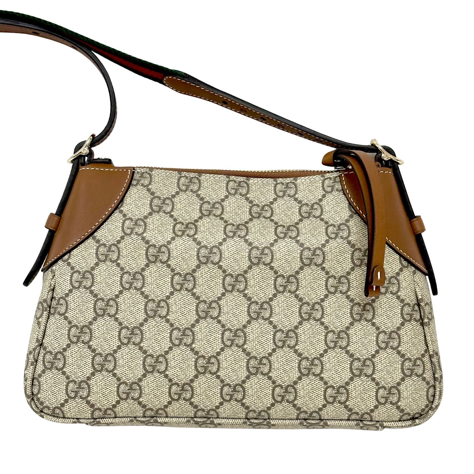 Gucci GG Emblem Small Shoulder Bag Monogram Canvas