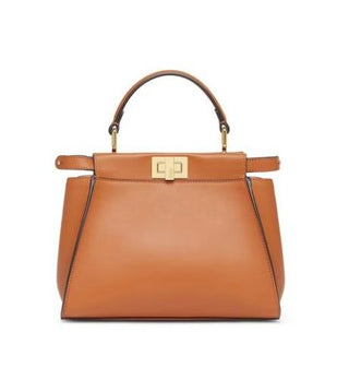 FENDI Peekaboo Mini beige gold