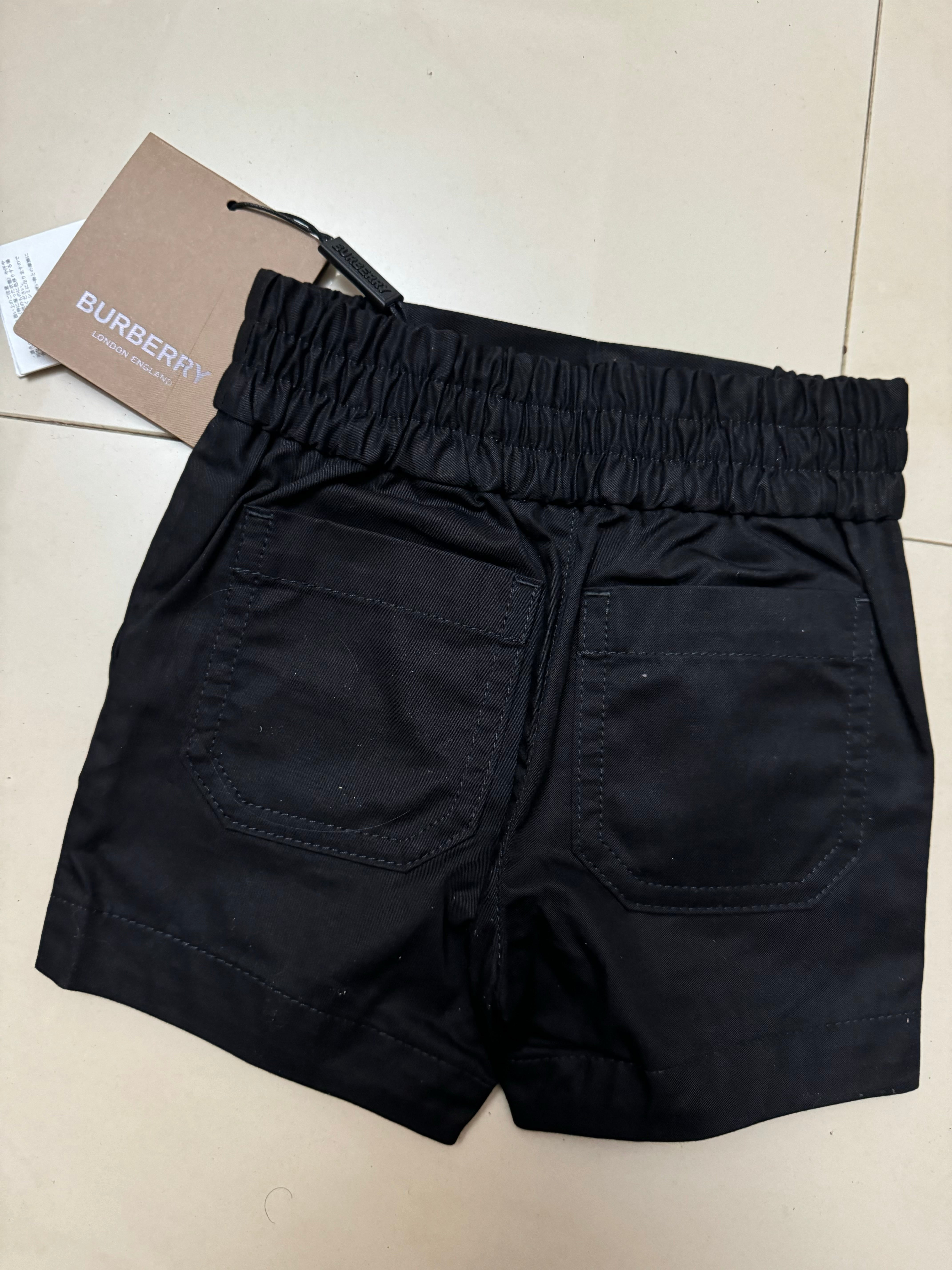 Burberry Shorts TB Embroidery with elastic waist
