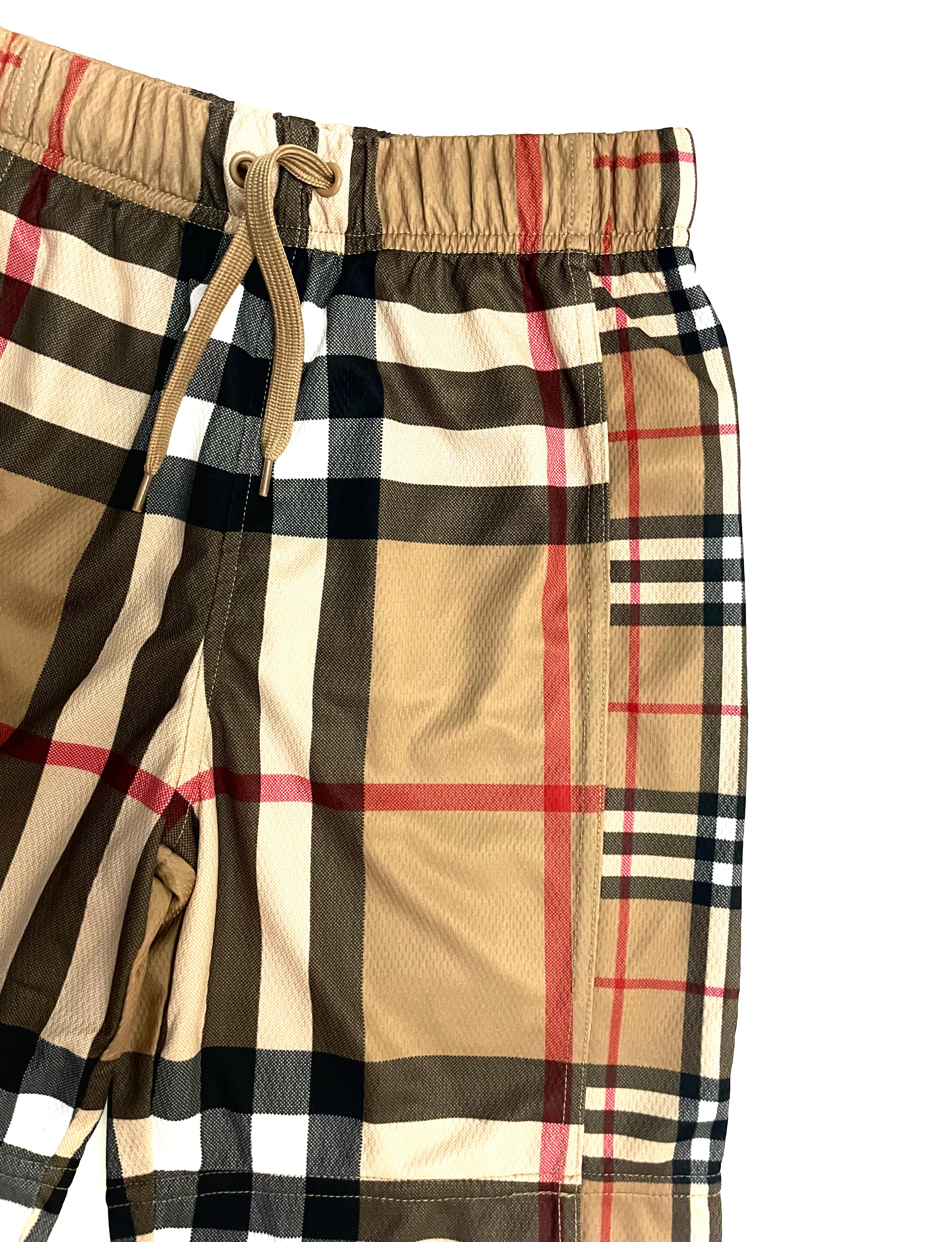 Burberry Classic Vintage Design Mesh Shorts