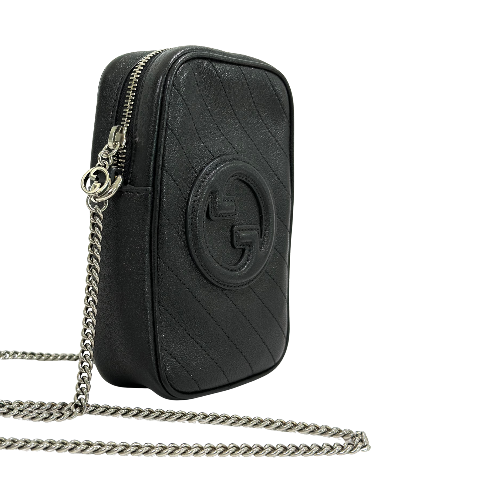 Gucci Blondie Leather Phone Sling