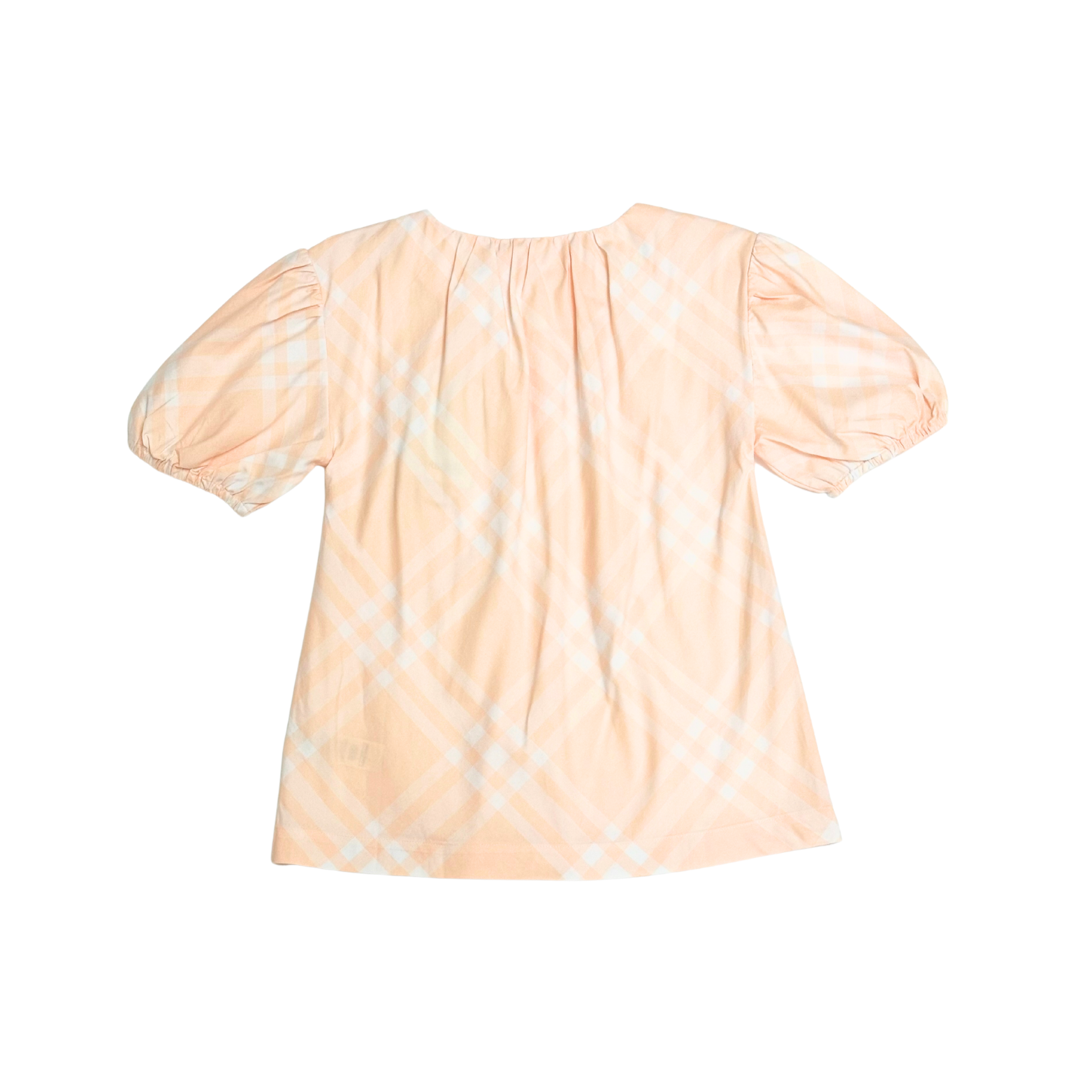Burberry Peach Caro Patch Button Shirt