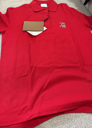 Burberry Red Deer Polo Shirt