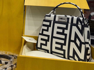 Fendi Black White Peekaboo