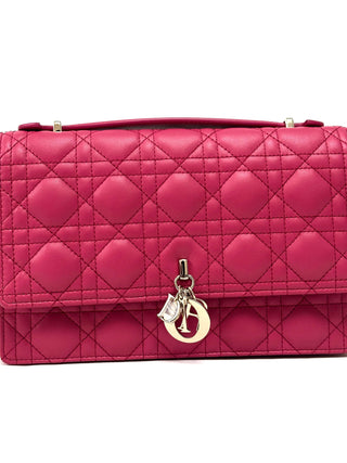 Dior Top Handle Bag Passion Pink