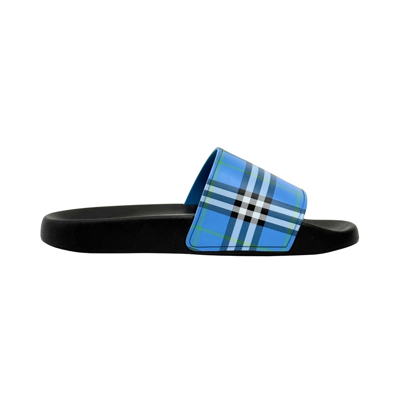 Burberry Slides Black/ Blue