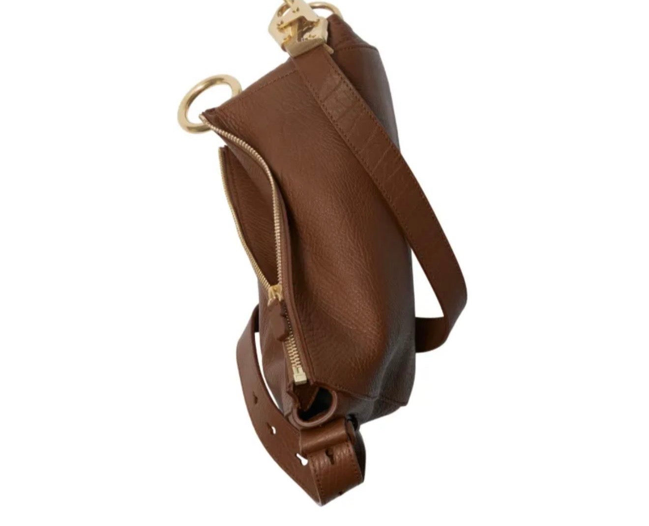 Burberry Medium Knight Leather Shoulder Bag