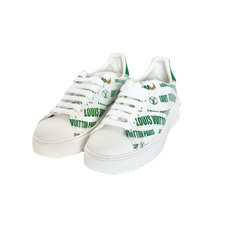 Louis Vuitton Time Out Sneakers White/ Green