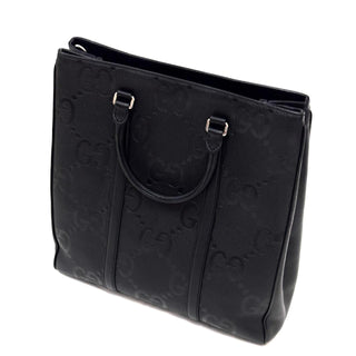 Gucci Medium GG Leather Tote Bag