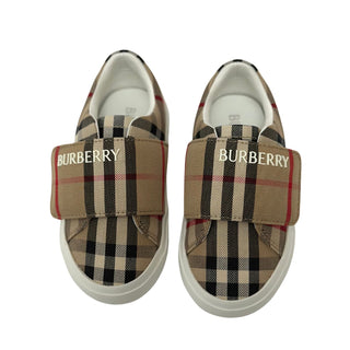Burberry Check Sandals in Cotton Canvas