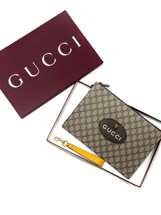 Gucci Pouch With Yellow Hand Strap