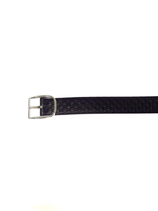Gucci Embossed GG Navy Leather Belt