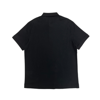 Burberry Blk Polo Shirt with Classic Vintage Design