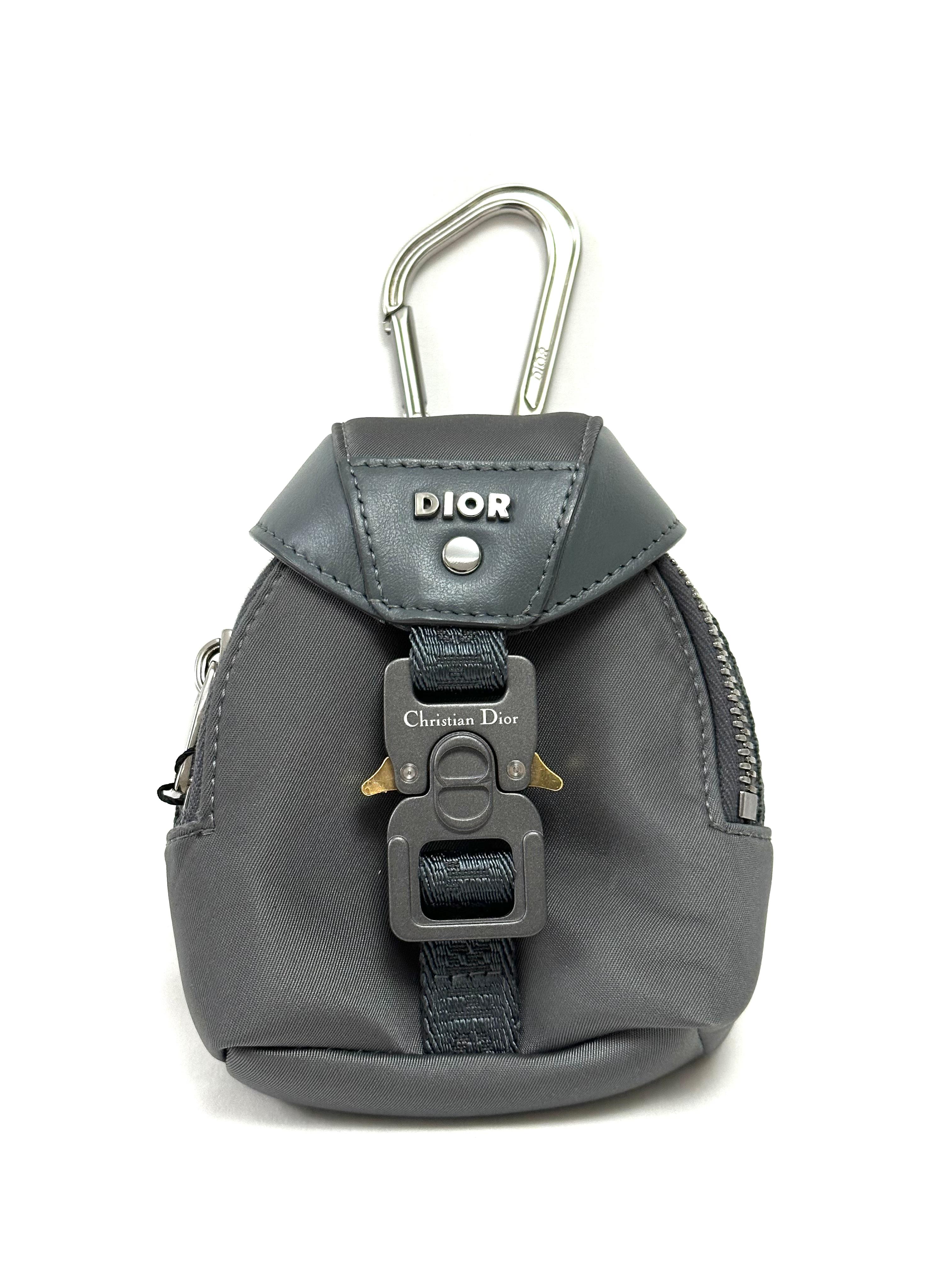 Dior Small Pouch Gray