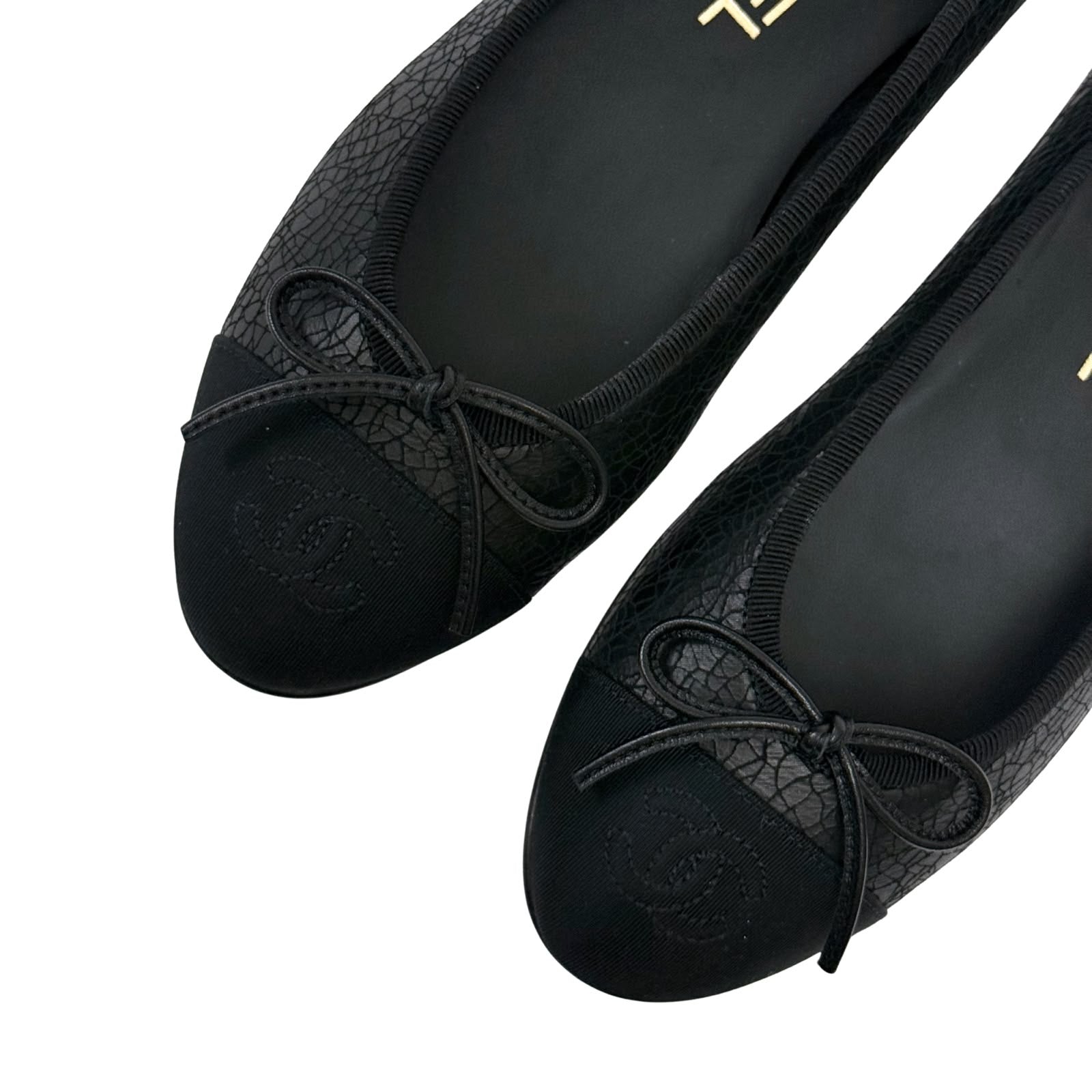 Chanel Black Classic Ballerina
