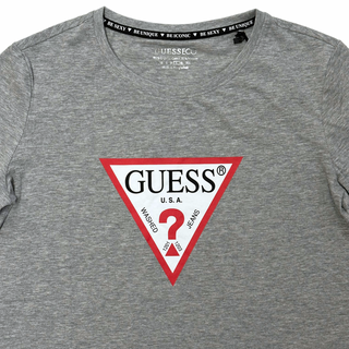 Guess Logo Tshirt Grey