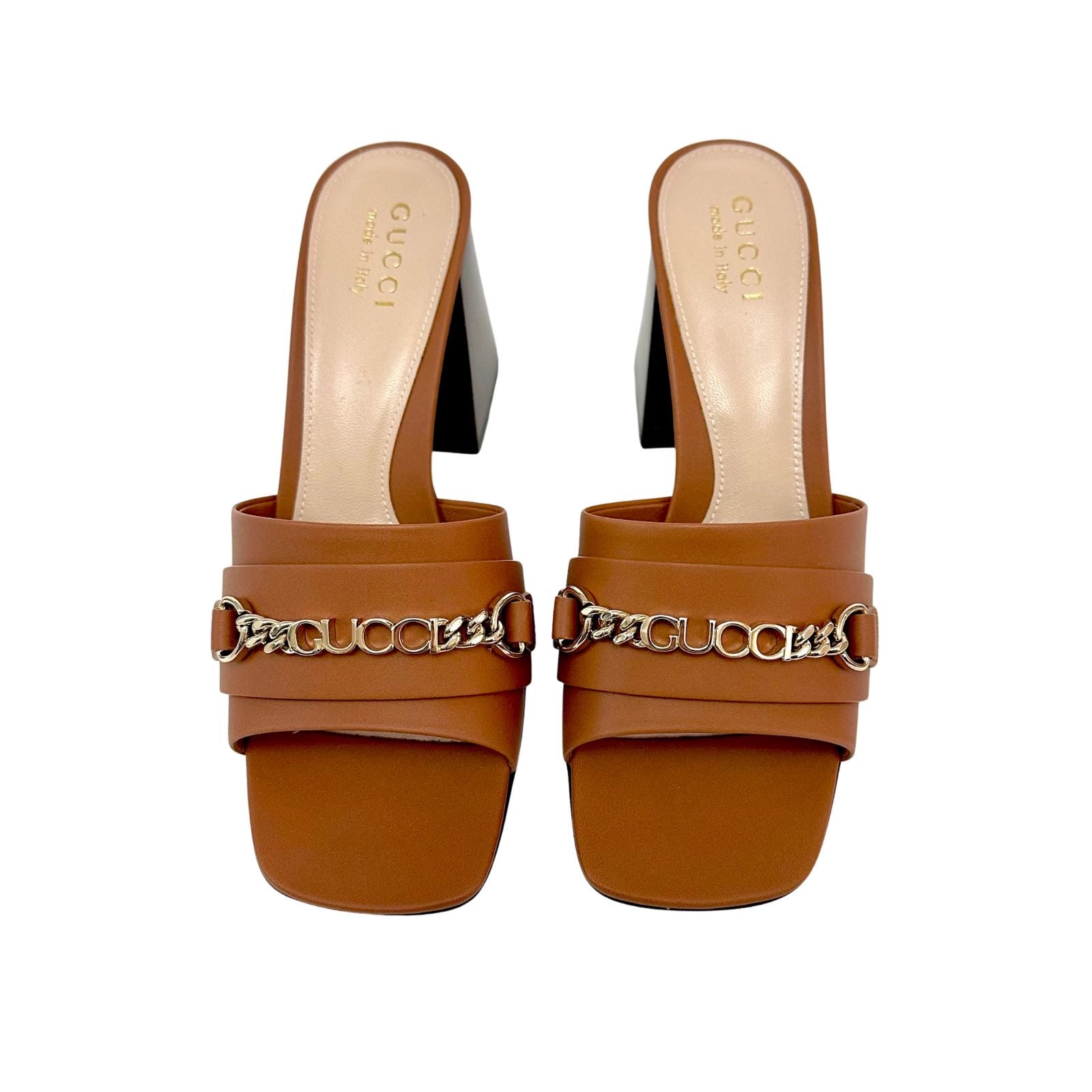 Gucci Signoria Slide Sandal Leather