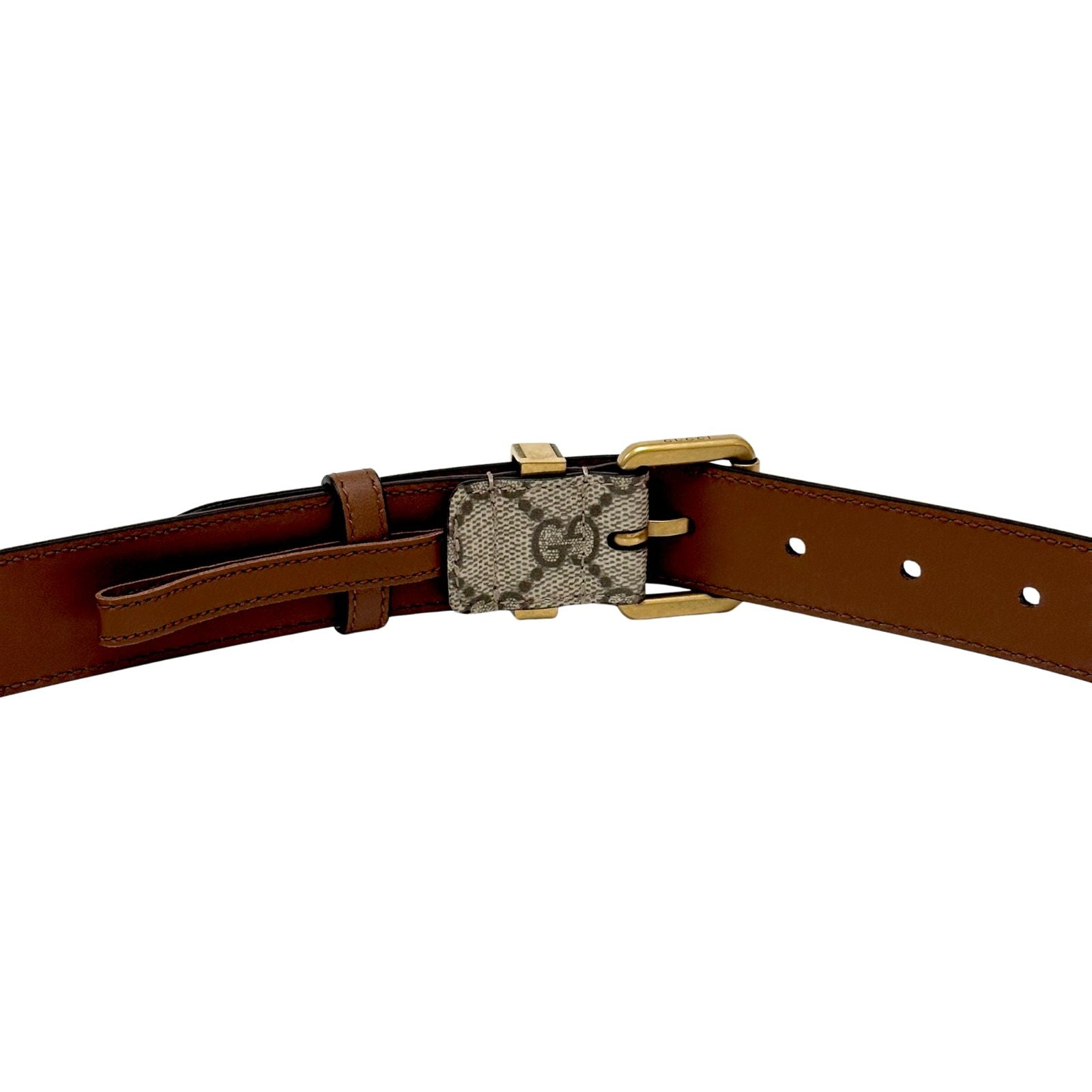 Gucci GG Supreme Canvas Belt