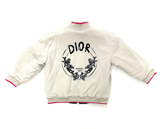 Christian Dior Blue Denim Reversible Jacket