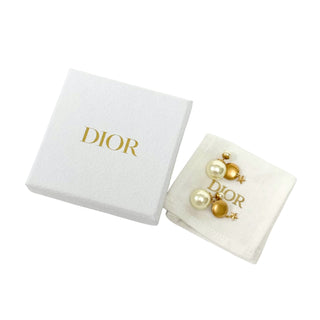 Christian Dior WCJ Earrings Gold