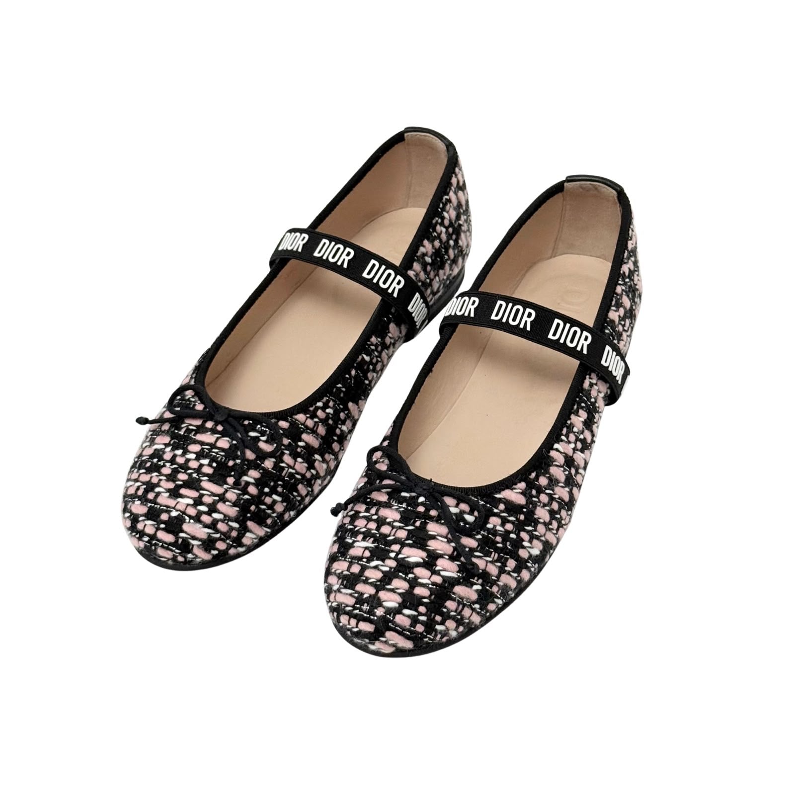 Christian Dior Tweed Ballerina