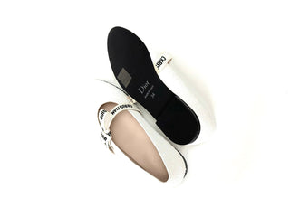 Christian Dior White Ballerina