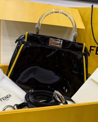 Fendi Black Patent Peekaboo