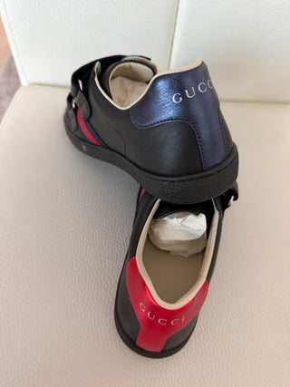 Gucci Black Velcro Sneakera