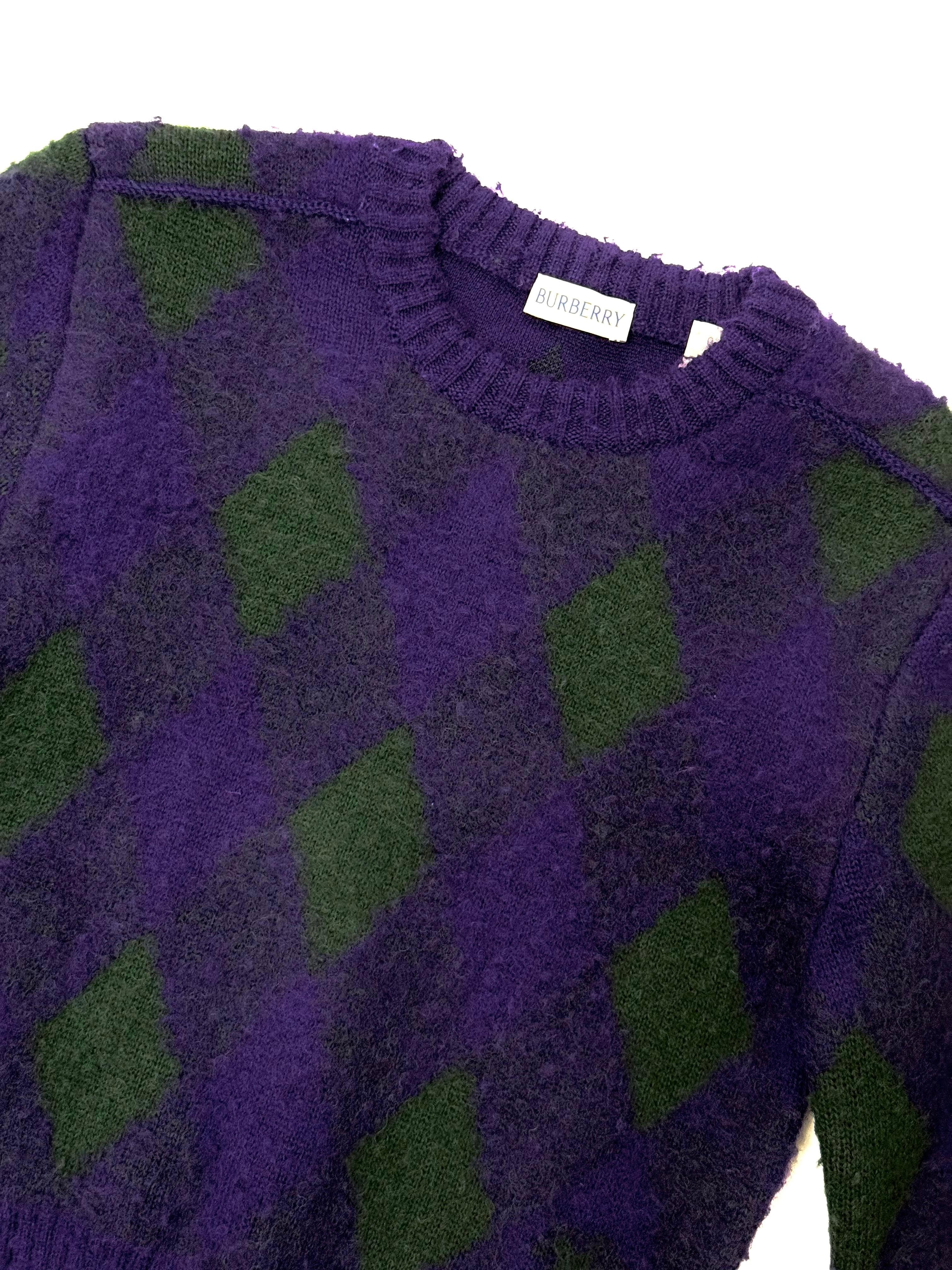 Burberry Caro Patch Wool Pullover