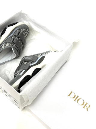 Christian Dior D Wander Sneakers Oblique Gray