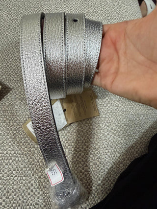 Burberry Silver Belt