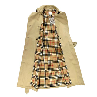 Burberry Sleeveless Cotton Gabardine Trench Coat