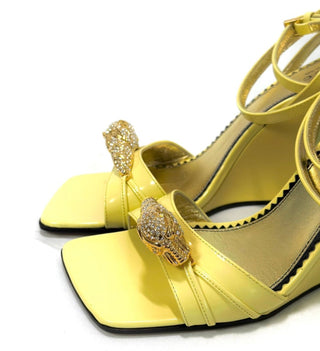 Gucci High Heels Sandals Yellow