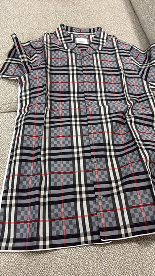 Burberry Grey Classic Polo