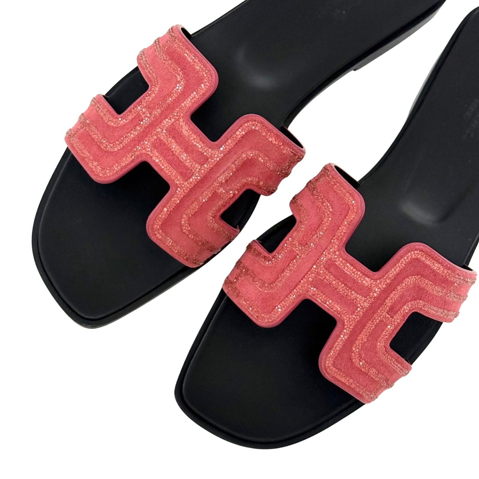 Hermes Limited Edition Oran Sandal Arcane Rose Amarante