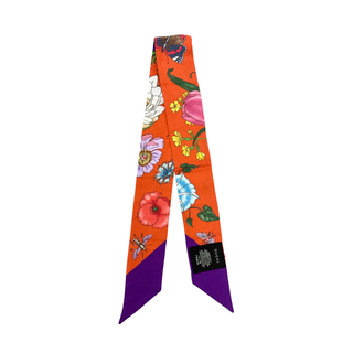 Gucci Printed Silk Twill Ribbon