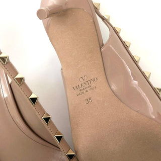 Valentino 60mm Rockstud Bow Slingback Pumps
