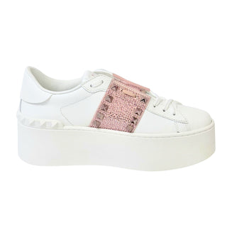 Valentino Rockstud Flatform Sneakers