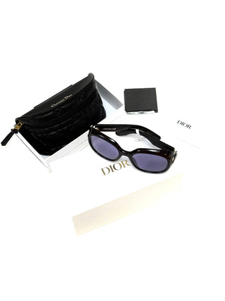 Dior Black Sunglasses with Logo